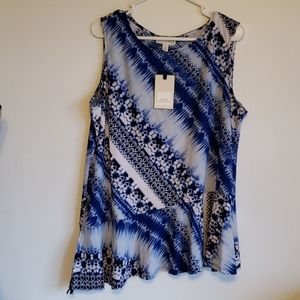 Dana Buchman Sleeveless Blouse
